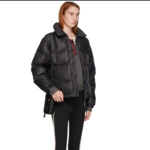 Marc Jacobs Black Down The Puffer Jacket, S